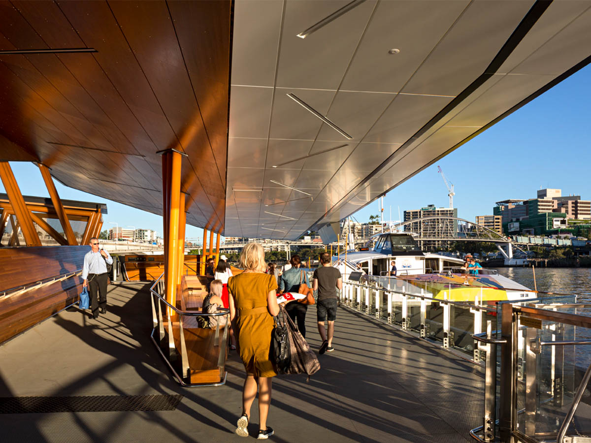 Brisbane CityCat Ferry Terminals Revitalisation © Christopher Frederick Jones