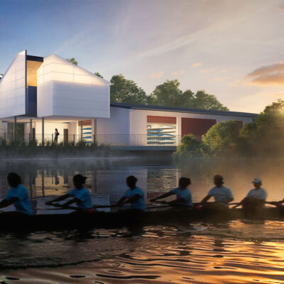 St Margaret's Rowing Facility © Blight Rayner