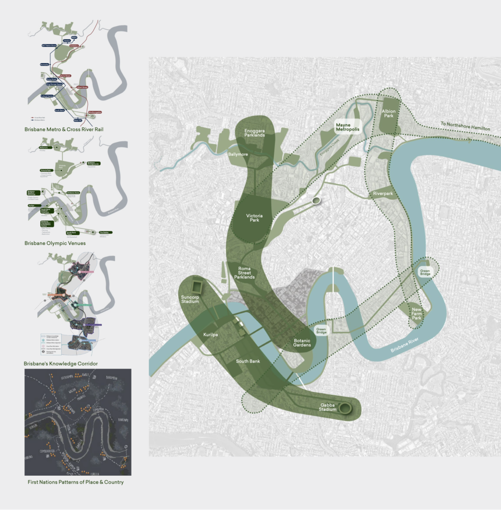 BRISBANE'S DEFINING GREEN CORRIDORS Blight Rayner