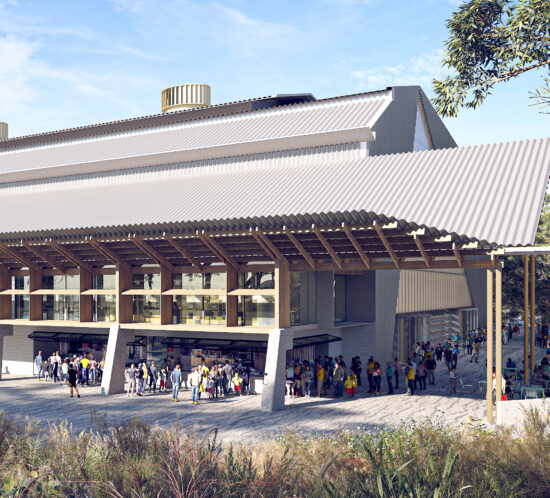Blight Rayner - Chandler Sports Precinct Design Competition © Visualiii